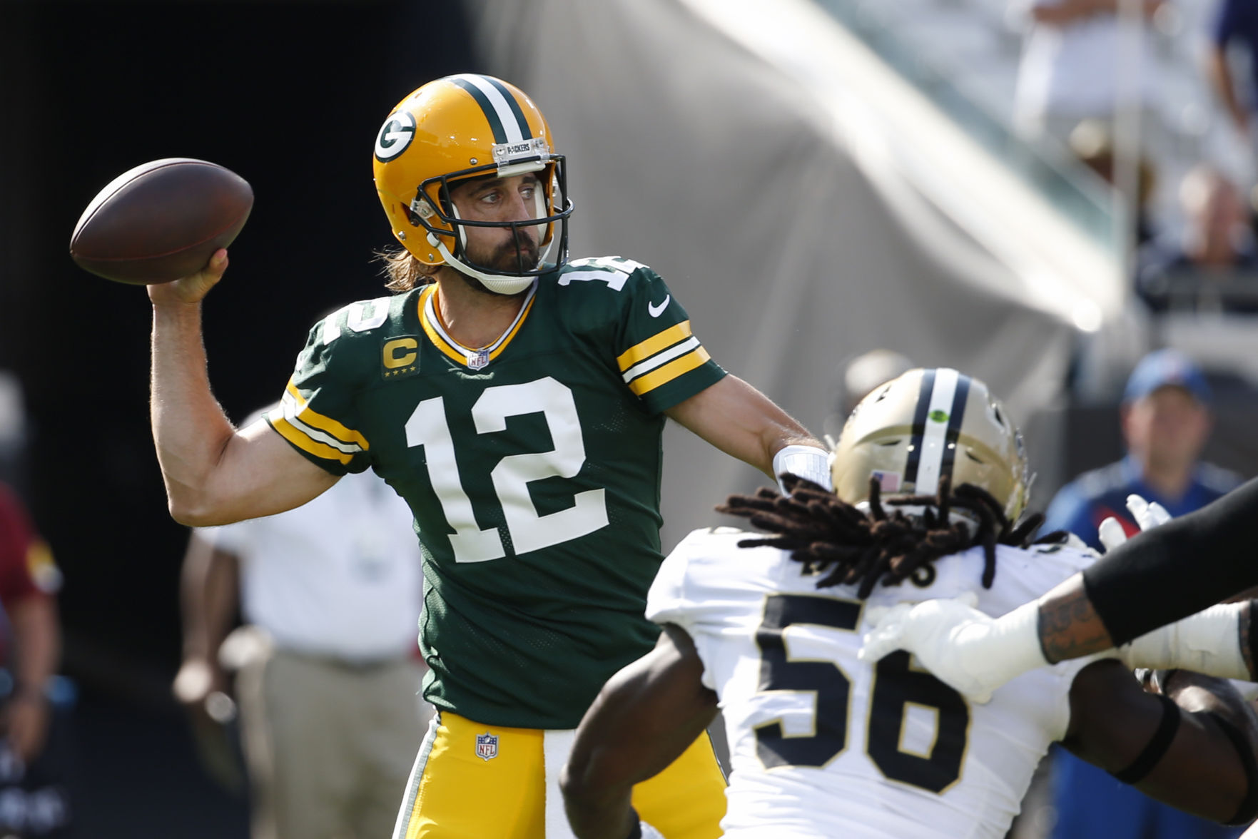 Packers Saints Football